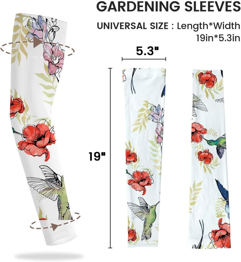 YPHCDO Store Gardening Sleeves for Women Farm Sun Protection Thorn Proof Cooling Arm Sleeves to Cover Arms for Garden Sports - Image 5